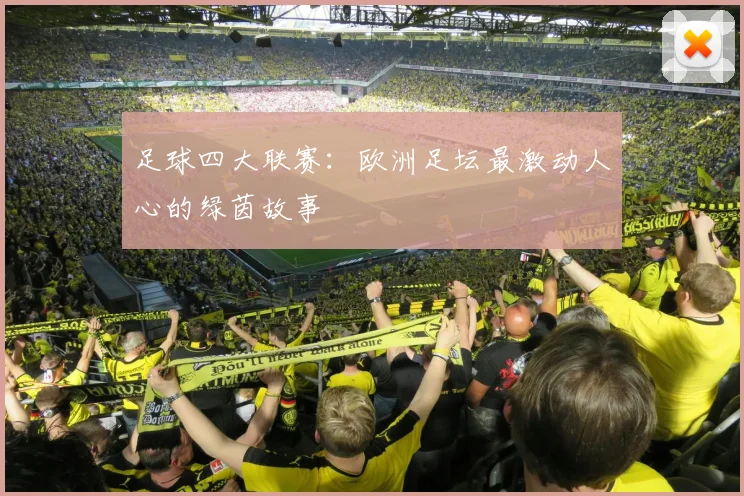 足球四大联赛：欧洲足坛最激动人心的绿茵故事